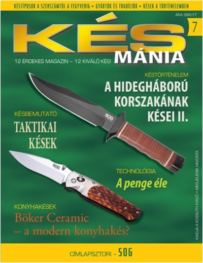 KÉSMÁNIA 07. /DESZANTOS KATONAI KÉS
