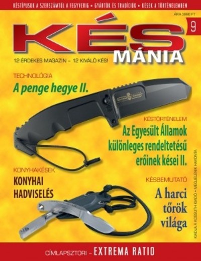 Késmánia 09. /Taktikai kés üvegtörővel