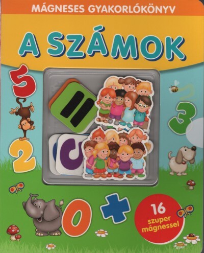 A számok - Mágneses gyakorlókönyv