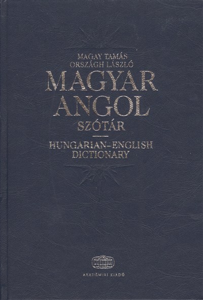 MAGYAR-ANGOL SZÓTÁR 2011.+ NET /BŐRKÖTÉS