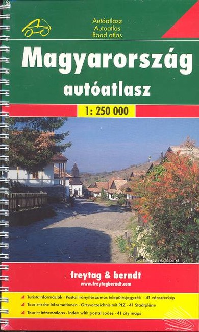 MAGYARORSZÁG AUTÓATLASZ /1:250000