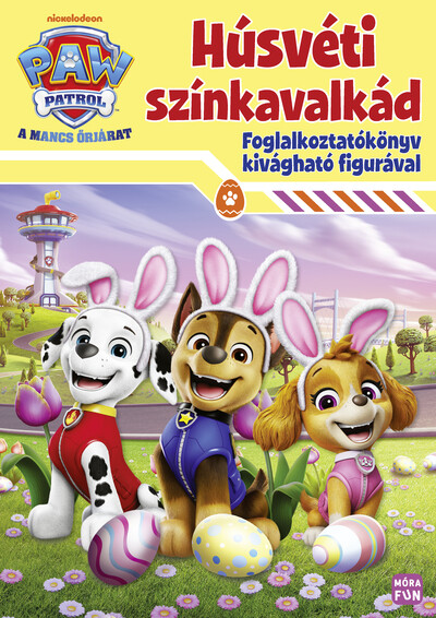 Mancs Őrjárat - Húsvéti színkavalkád - Foglalkoztatókönyv kivágható figurával §H
