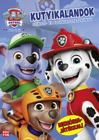 Mancs Őrjárat: Kutyikalandok - Színező- és foglalkoztatókönyv memóriakárytákkal