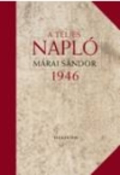 A TELJES NAPLÓ /1946 (DÍSZKÖTÉS)
