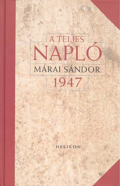 A teljes napló /1947 (díszkötés)