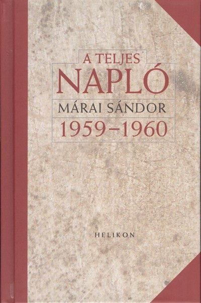 A teljes napló /1959-1960. (díszkötés)