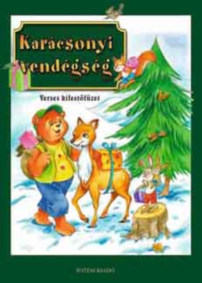 Karácsonyi vendégség /Verses kifestőfüzet §k