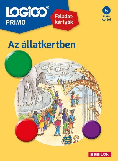 LOGICO Primo: Az állatkertben /Feladatkártyák