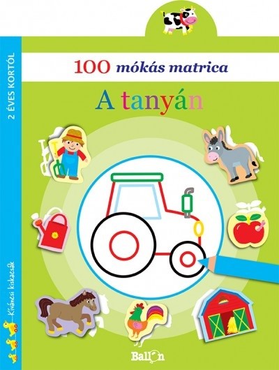 100 mókás matrica - A tanyán
