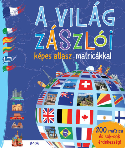 A világ zászlói - Képes atlasz matricákkal