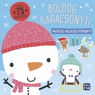 Boldog karácsonyt! - Matricás foglalkoztató §K