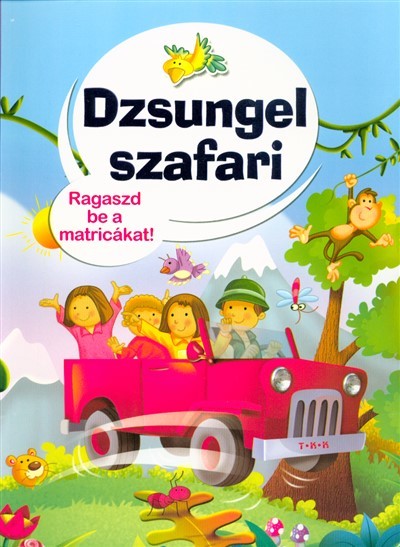 Dzsungel szafari /Ragaszd be a matricákat!