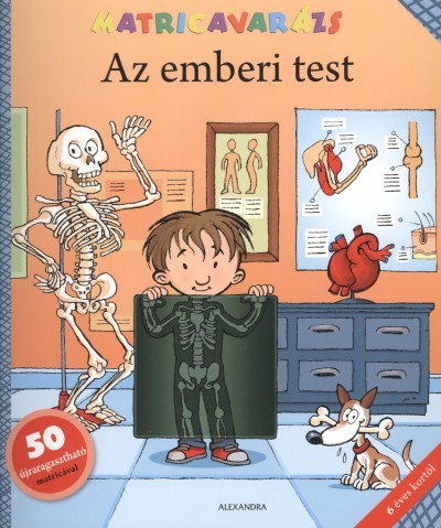 MATRICAVARÁZS: AZ EMBERI TEST /50 ÚJRARAGASZTHATÓ MATRICÁVAL