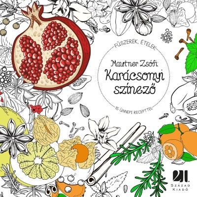 KARÁCSONYI SZÍNEZŐ /FŰSZEREK, ÉTELEK - 15 ÜNNEPI RECEPTTEL §K