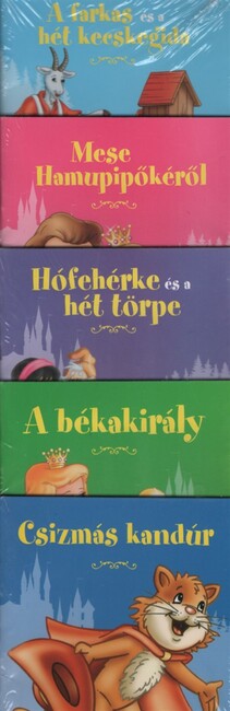 5 klasszikus mini mesekönyv
