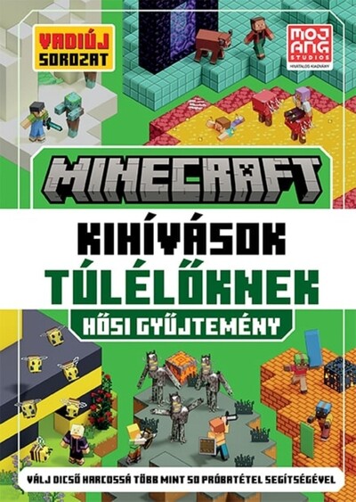 Minecraft: Kihívások túlélőknek - Hősi gyűjtemény - Válj dicső harcossá több mint 50 próbatétel segítségével!