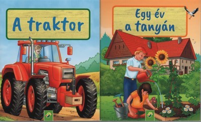 Minikönyvek: A traktor - Egy év a tanyán (2 minikönyv 1 csomagban)