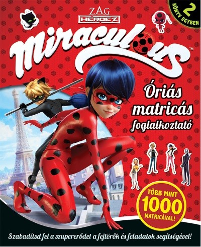 Miraculous: Óriás matricás foglalkoztató