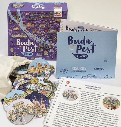 Budapest kincsei - Ismeretterjesztő zsebkönyv & műemlékpárosító memória
