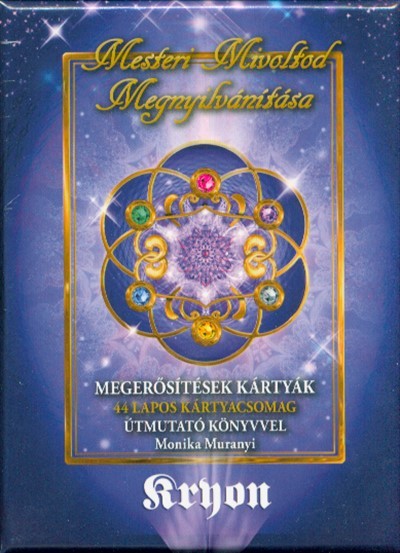  Kryon: Mesteri mivoltod megnyilvánítása könyv - megerősítések kártyák /44 lapos kártyacsomag 