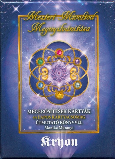 Kryon: Mesteri mivoltod megnyilvánítása könyv - megerősítések kártyák /44 lapos kártyacsomag