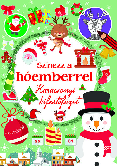 Színezz a hóemberrel §K