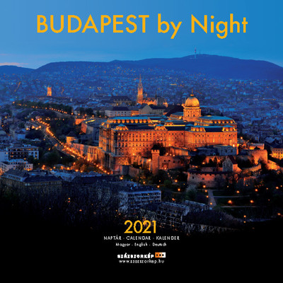 Budapest by Night naptár 2021 20x20 cm