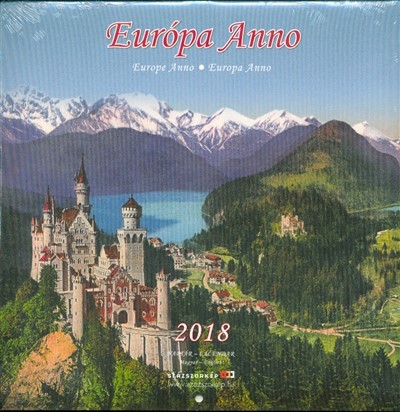 EURÓPA ANNO 2018. 22X22 CM - NAPTÁR
