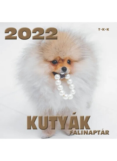 Kutyák falinaptár 2022