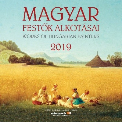 Magyar festők alkotásai 2019. naptár