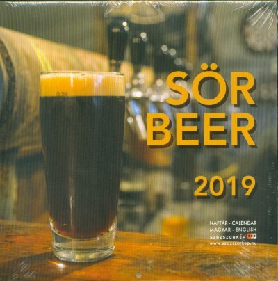 Sör - Beer 2019. naptár