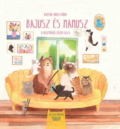 Bajusz és Mamusz - Két cica könyvek