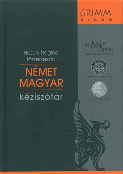 Német-magyar kéziszótár + opcionális letölthető szótár