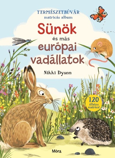 Sünök és más európai vadállatok - Természetbúvár matricás album