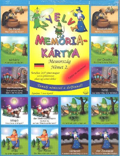 NYELVI MEMÓRIAKÁRTYA /MESEORSZÁG /NÉMET 2.