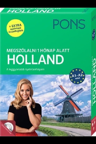 PONS Megszólalni 1 hónap alatt - Holland - (online letölthető hanganyag + extra nyelvtani összefoglaló)