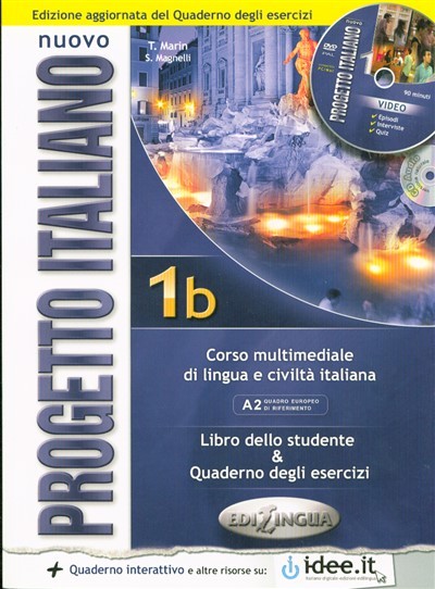 PROGETTO ITALIANO 1B /TANKÖNYV + MUNKAFÜZET + SZÓSZEDET + CD