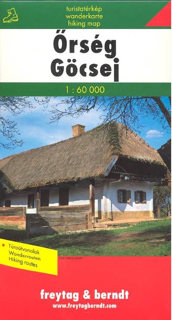 ŐRSÉG ÉS GÖCSEJ TÚRISTATÉRKÉP 1:60000