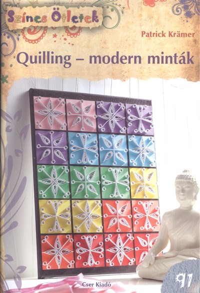 Quilling - modern minták /színes ötletek 91.