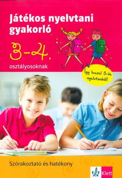 Játékos nyelvtani gyakorló 3. és 4. osztályosoknak