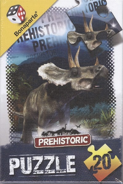 PREHISTÓRIA 3D - 20 DARABOS PUZZLE KIRAKÓJÁTÉK