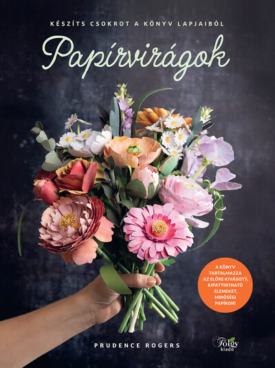 Papírvirágok - Készíts csokrot a könyv lapjaiból