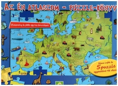 Az én atlaszom - Puzzle-könyv