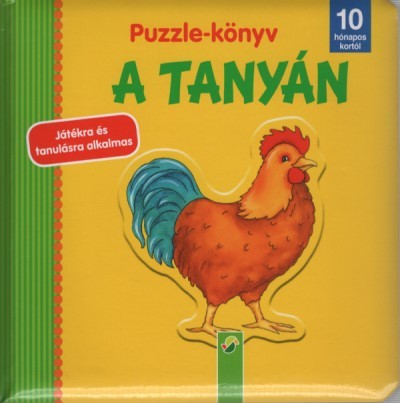 Puzzle-könyv: A tanyán - Játékra és tanulásra alkalmas