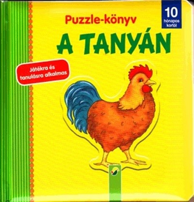 Puzzle-könyv: A tanyán /10 hónapos kortól