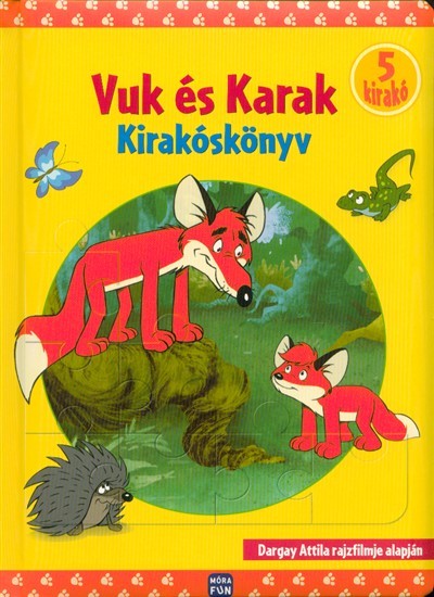 Vuk és Karak - Kirakóskönyv /5 kirakó