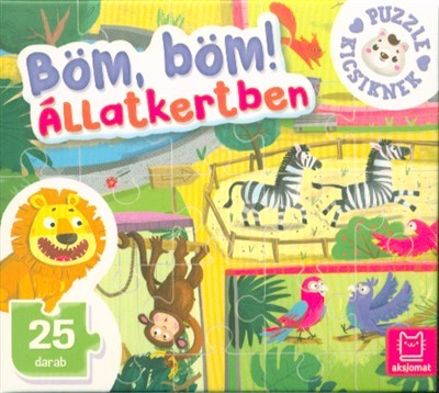 Puzzle kicsiknek - Böm, böm! Állatkertben