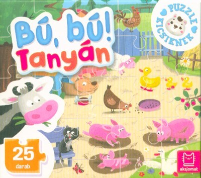 Puzzle kicsiknek - Bú, bú! A tanyán