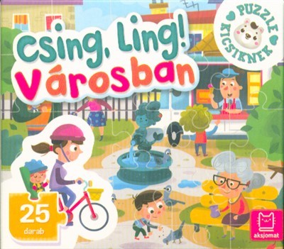 Puzzle kicsiknek - Csing, ling! Városban