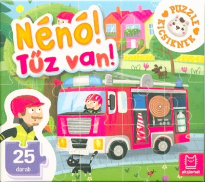 Puzzle kicsiknek - Nénó! Tűz van!
